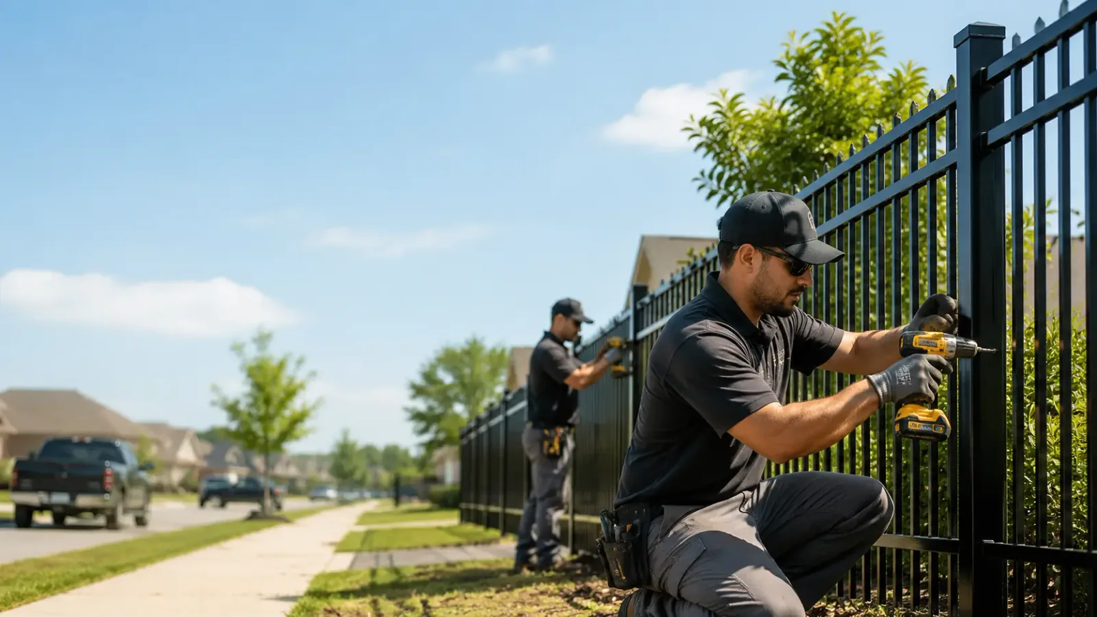 Metal Fence Installation in Patterson, LA